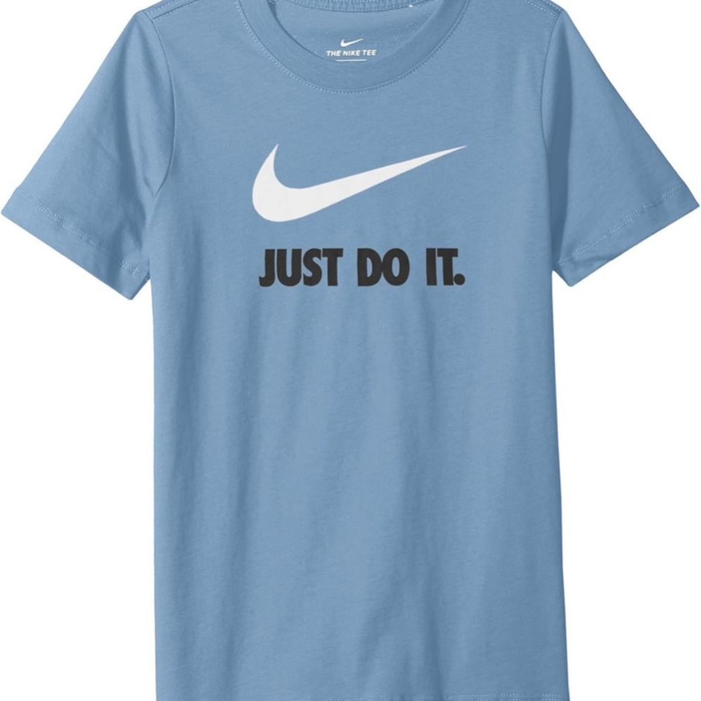 Nike Kids  Blue JDI Swoosh T-Shirt  size small